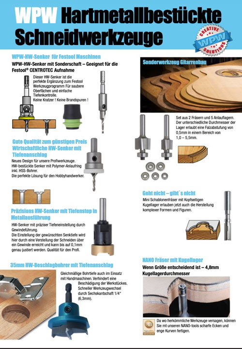WPW-Creating Cutting Tools-German