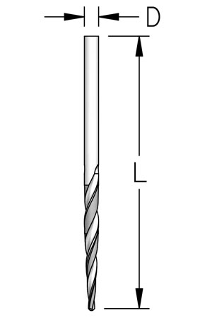 HSS Taper Point Drills for Countersinks