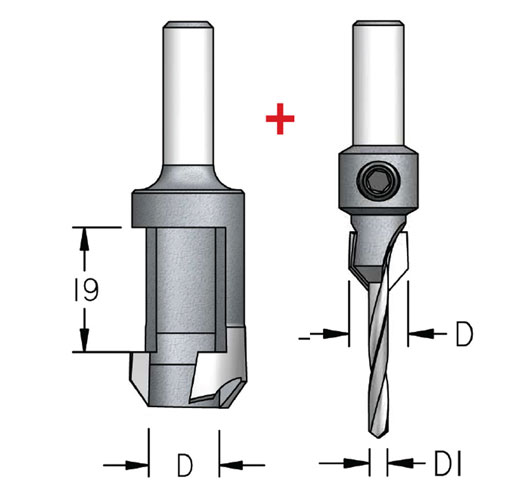 Plug Cutter Set