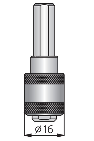 Quick Change Chuck for 1/4" Hex Shanks