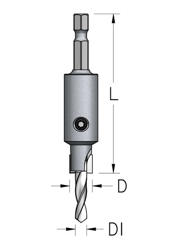 TCT Counterbore for Quick-Change