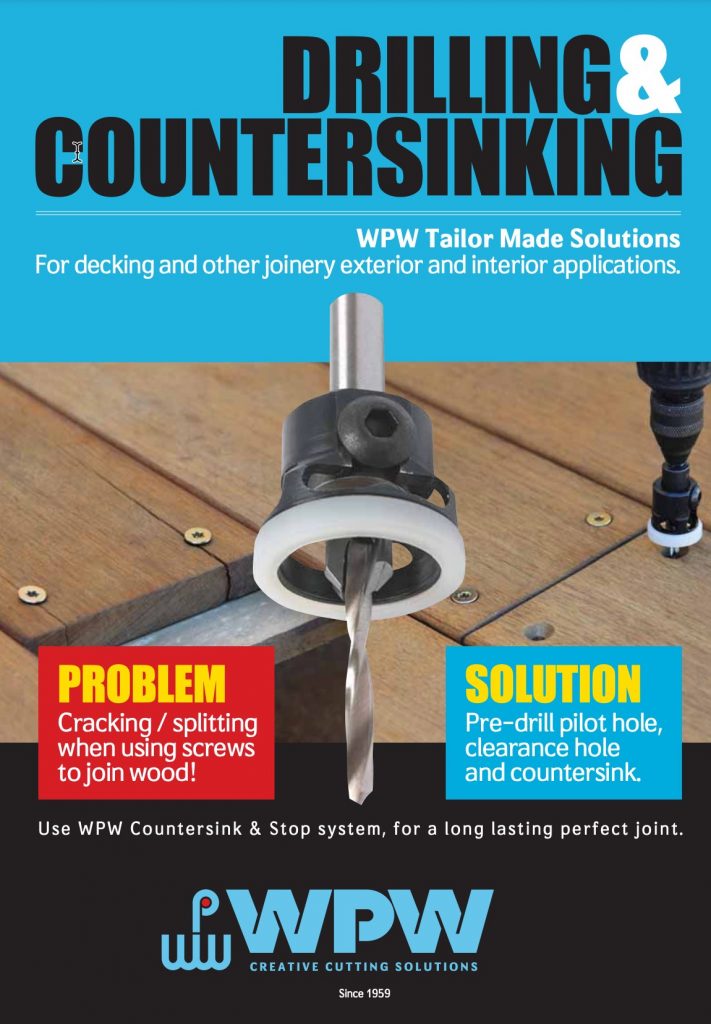 LPDrilling and Countersinking WPW Manufacturer of Woodworking Tools